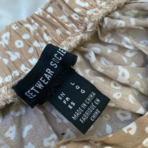 Streetwear Society leopard print skirt - Picture 3 of 3